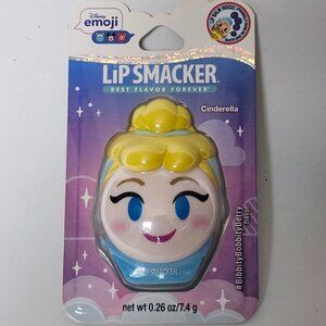 DISNEY EMOJI Lip Smacker Cinderella Lip Balm BNIP BibbityBobbityBerry Flavo